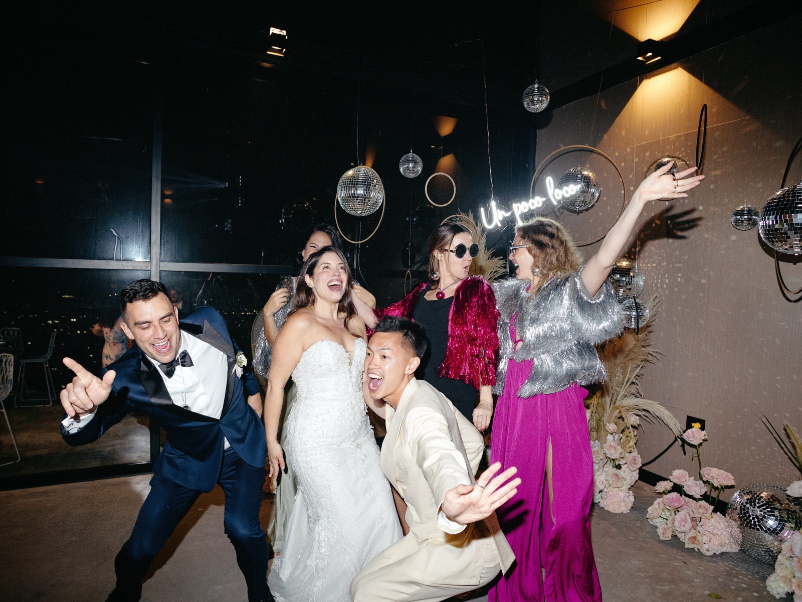 Wedding party celebrating on the dance floor at a Phoenix reception — Stag Entertainment